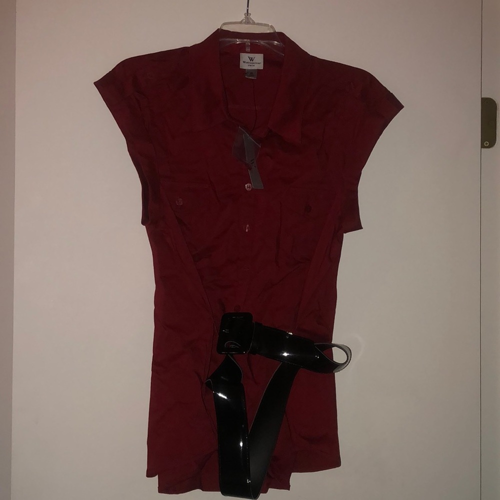 Worthington Sleeveless Blouse 🐘